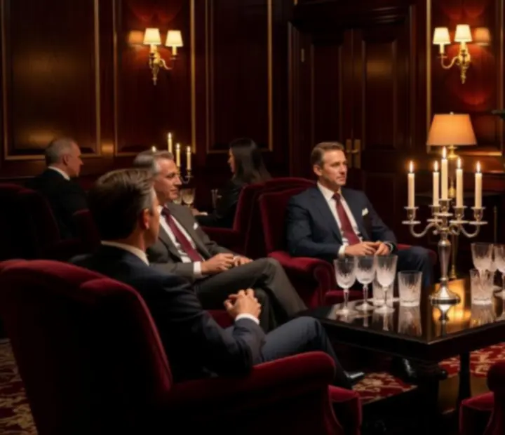 Elegáns VIP lounge Magyar Klubestek vacsora és pókerest számára